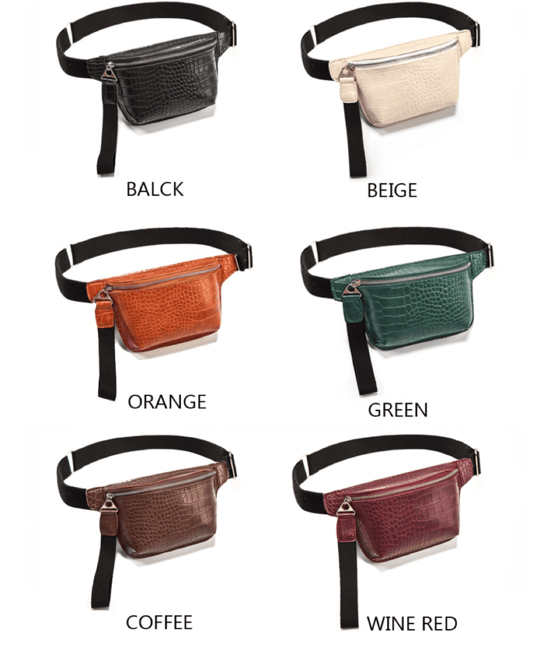 Croco Waist Bag