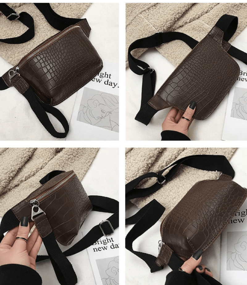 Croco Waist Bag