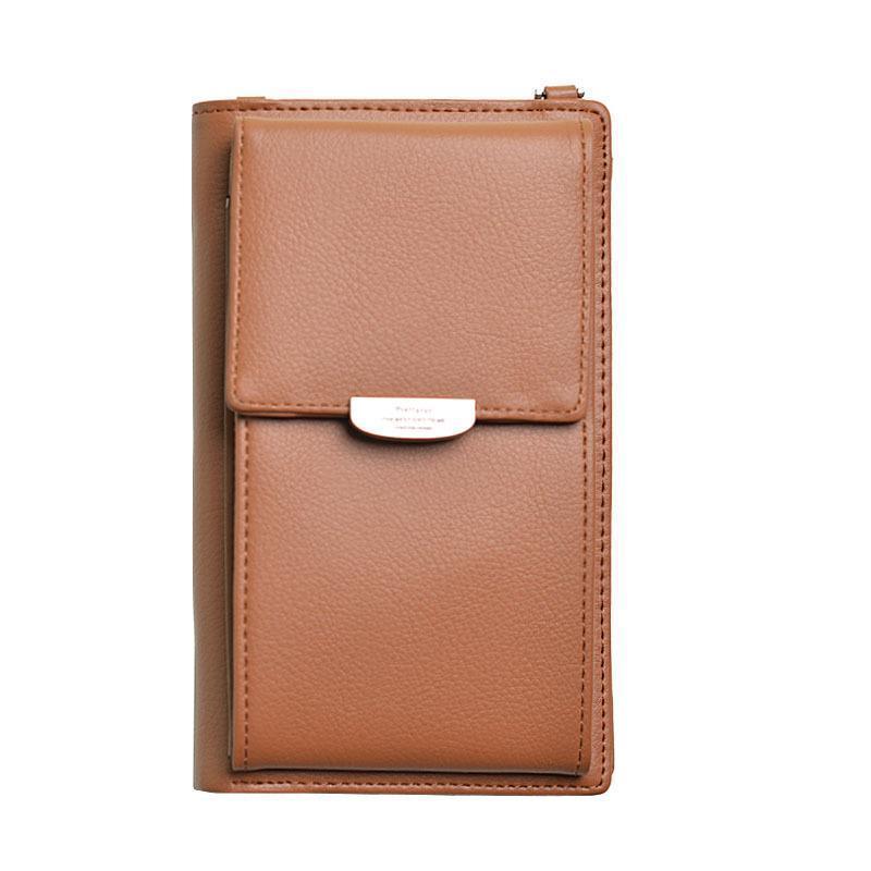 Brown  Avenue Bag by Pursd