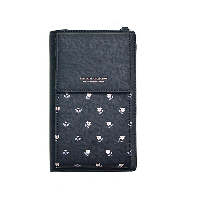 Black with Flowers AVENUE Bag 